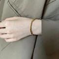 Bamboo Trending Korean Bangle - Jewelry Product Designed For Wrist Wear And Daily Ornament Routine (SKU: QRT-201)