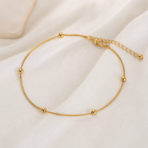 Ball Golden Anklet